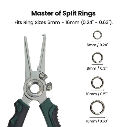 💫LAST DAY SALE 50% OFF🔥High‐Strength Rust‐Resistant Fishing Pliers – 100% Saltwater Rustproof