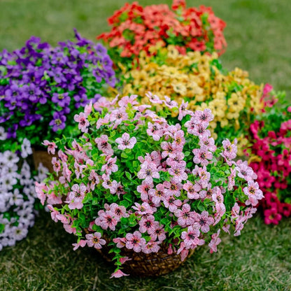 Upgraded High-grade  Material 🌱 Rainproof Lifelike Artificial Flowers With UV-Shield Coating