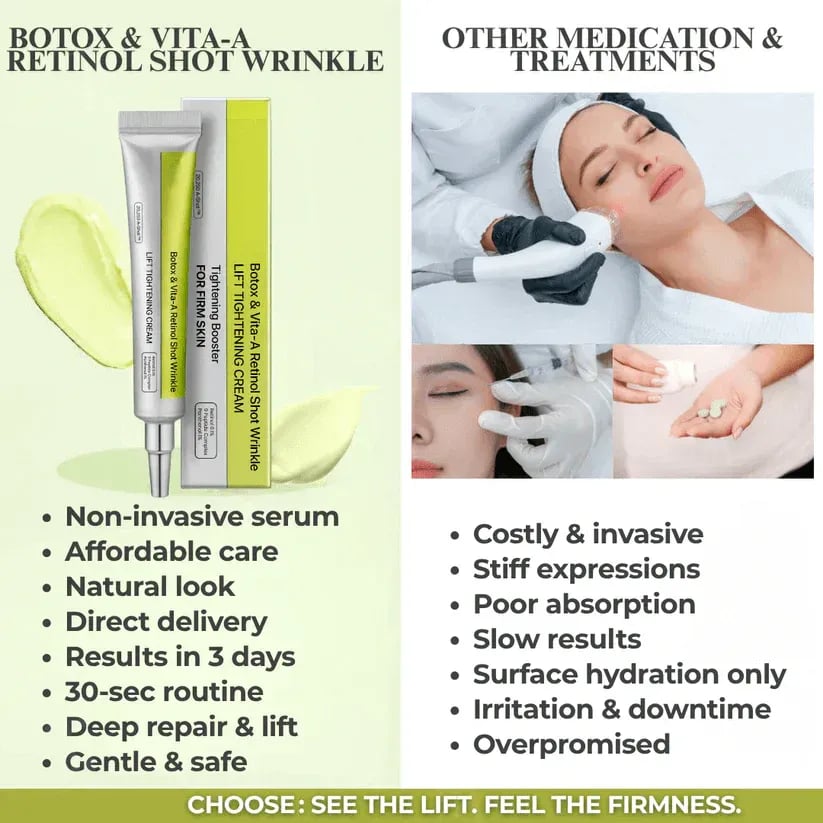 👏🌿Proudly Made in the USA💫Tiworld® Advanced Peptide Botox-Style + Vita-A Retinol Lifting Renewal Cream – Today Only 49% OFF