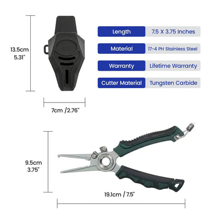 💫LAST DAY SALE 50% OFF🔥High‐Strength Rust‐Resistant Fishing Pliers – 100% Saltwater Rustproof